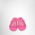 Louis Vuitton Preowned Luxury Slide Pink Monogram Slide Front View