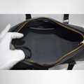 Louis Vuitton Preowned Luxury Soufflot Epi Black Bag Inside View - Antonio & Co.