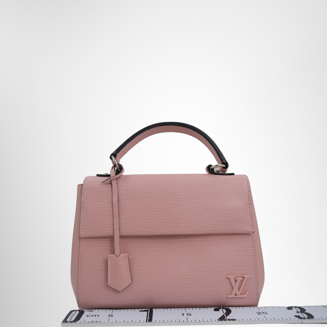 Louis Vuitton Preowned Luxury Top Handle Pink Epi Front View