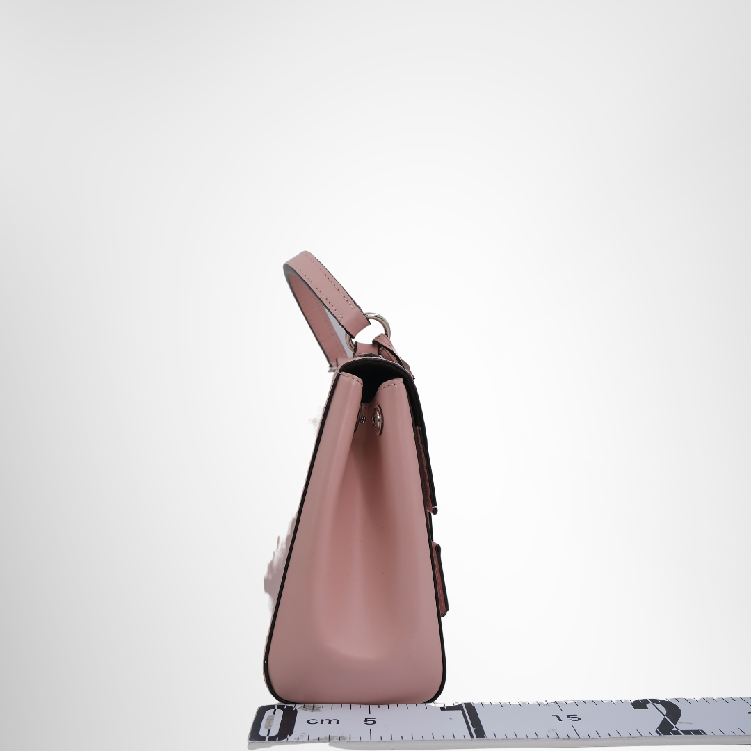 Louis Vuitton Preowned Luxury Top Handle Pink Epi Side View
