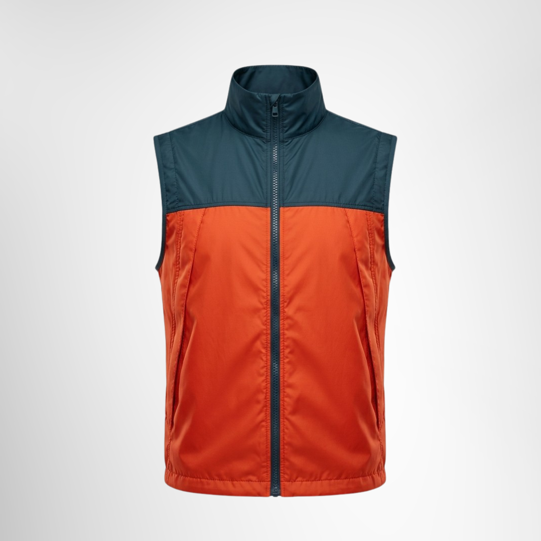 Louis Vuitton Preowned Luxury Vest Nylon Vest Front View