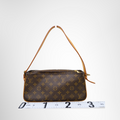 Louis Vuitton Preowned Luxury Viva Cite MM Monogram Shoulder Bag Back View - Antonio & Co.