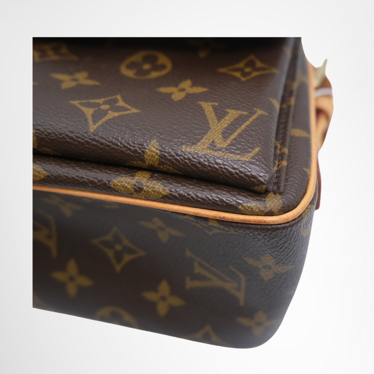 Louis Vuitton Preowned Luxury Viva Cite MM Monogram Shoulder Bag Corner Bottom View2 - Antonio & Co.