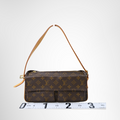 Louis Vuitton Preowned Luxury Viva Cite MM Monogram Shoulder Bag Front View - Antonio & Co.