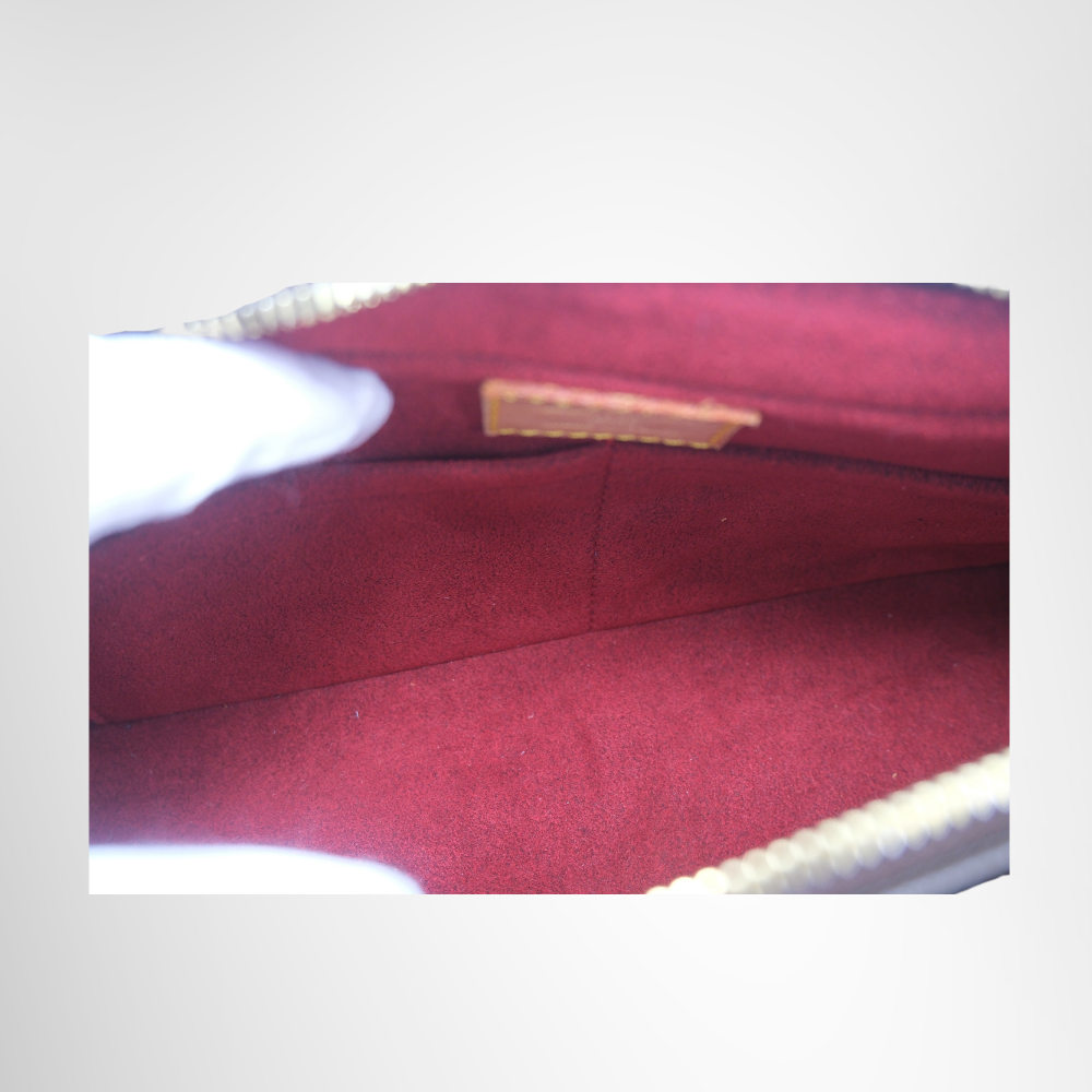 Louis Vuitton Preowned Luxury Viva Cite MM Monogram Shoulder Bag Inside View - Antonio & Co.