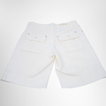 Louis Vuitton Preowned Luxury White Shorts Apparel Front Back View - Antonio & Co.