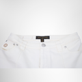 Louis Vuitton Preowned Luxury White Shorts Apparel Front Waist Tag View - Antonio & Co.