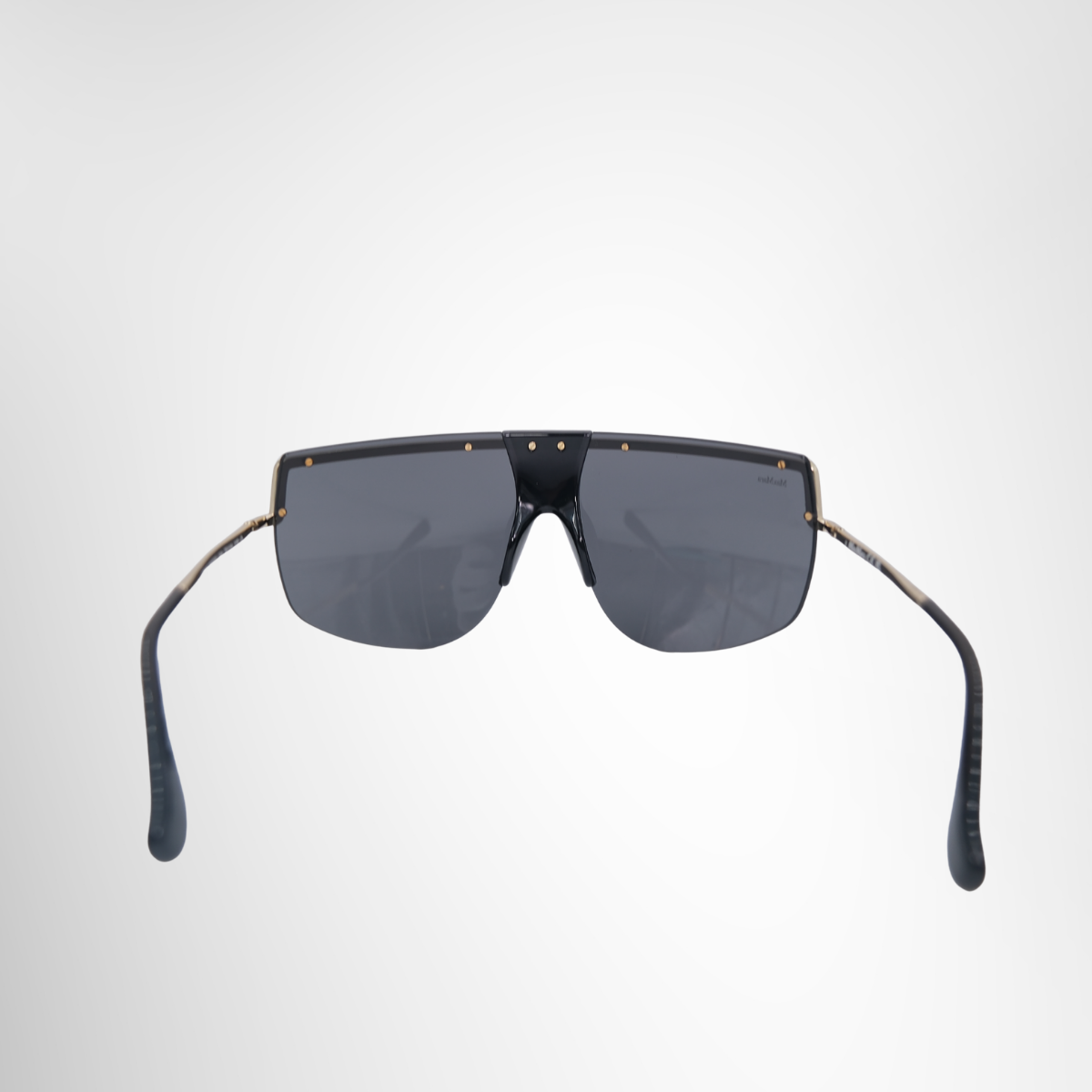Max Mara Pilot Frame Sunglasses – Pre-Owned Luxury Eyewear – Antonio & Co – Interior View 