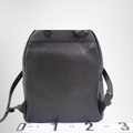 Michael Kors Preowned Luxury Black Backpack Bag - Antonio  Co. Back View1