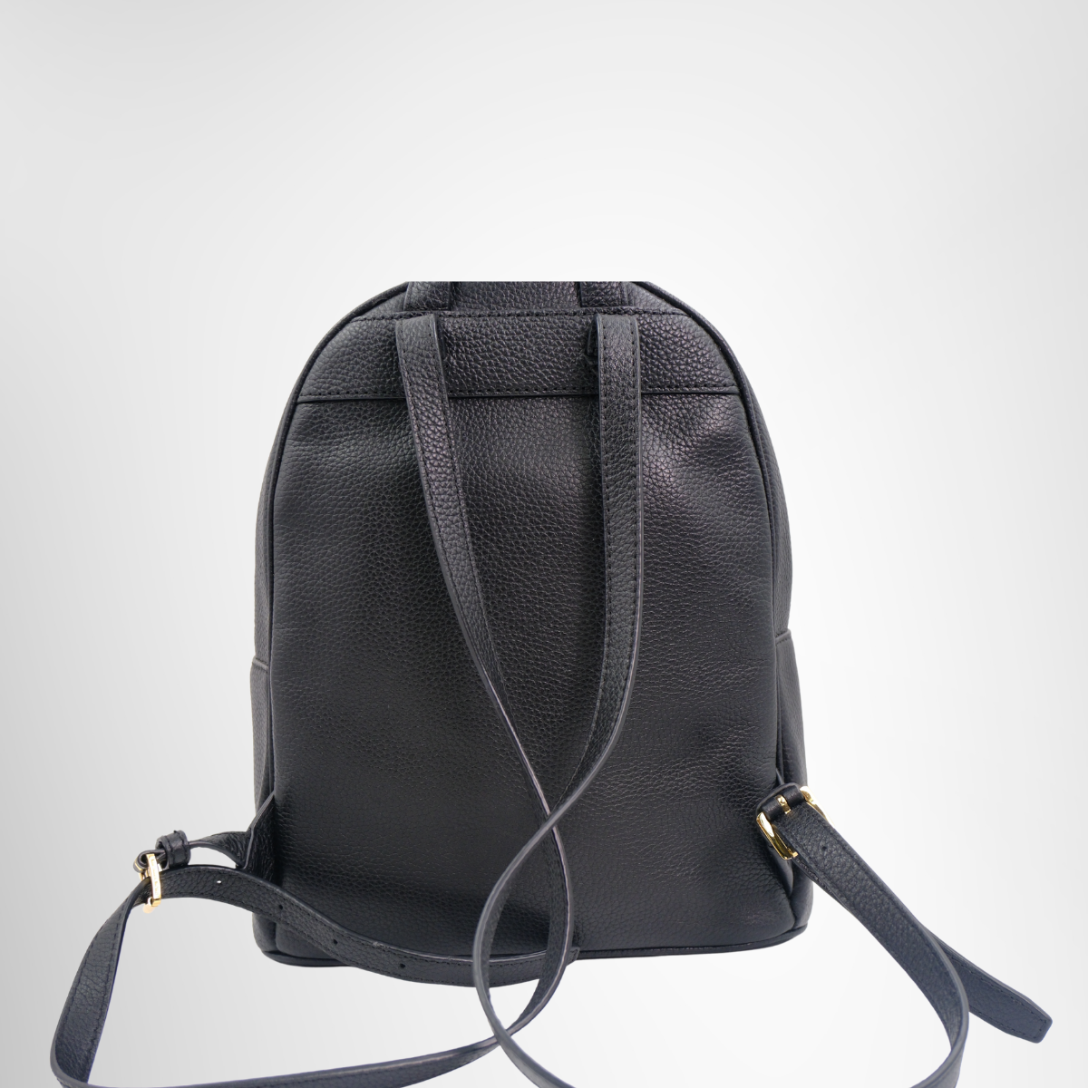 Michael Kors Preowned Luxury Black Backpack Bag Back View2