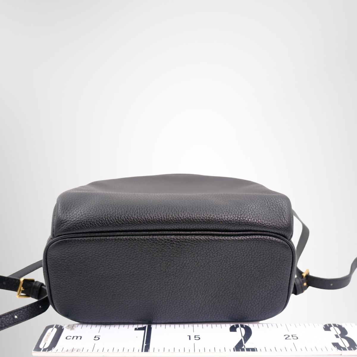 Michael Kors Preowned Luxury Black Backpack Bag - Antonio & Co. Bottom View