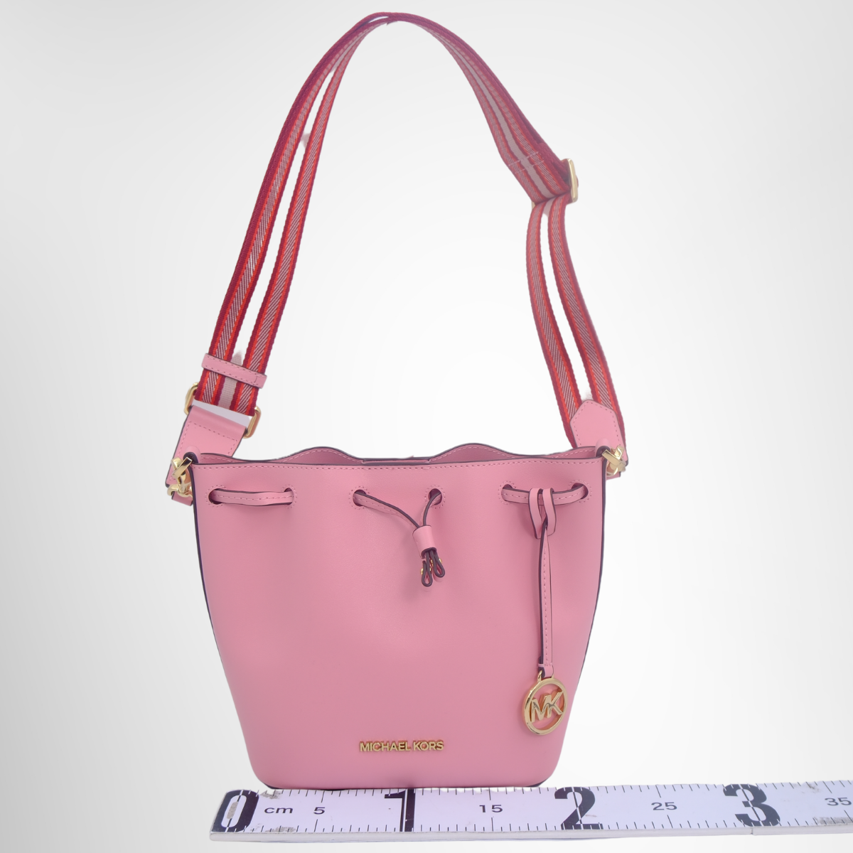 Michael Kors Preowned Luxury Drawstring Shoulder Bag Front View - Antonio & Co.