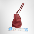 Miu Miu Preowned Luxury Bag Leather Shopping Tote Side View