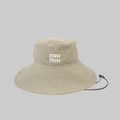 Miu Miu Preowned Luxury Drill Bucket Hat Front Page