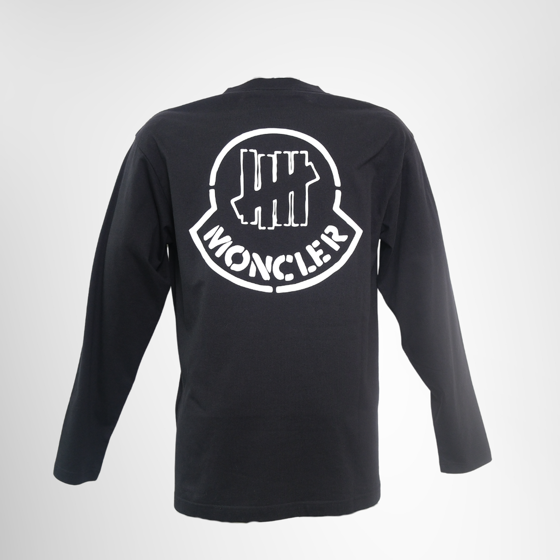 Moncler 1952 x Undefeated Long Sleeve Logo Print Tee – Pre-Owned Luxury Brand Apparel – Antonio & Co Front Page