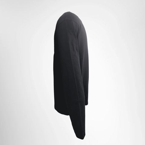 Moncler 1952 x Undefeated Long Sleeve Logo Print Tee – Pre-Owned Luxury Brand Apparel – Antonio & Co Side View 