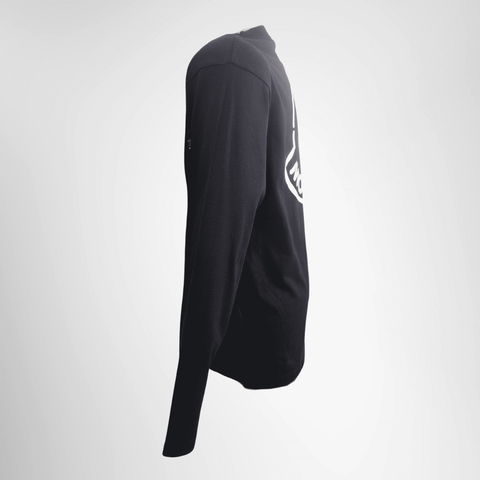Moncler 1952 x Undefeated Long Sleeve Logo Print Tee – Pre-Owned Luxury Brand Apparel – Antonio & Co Side View 2
