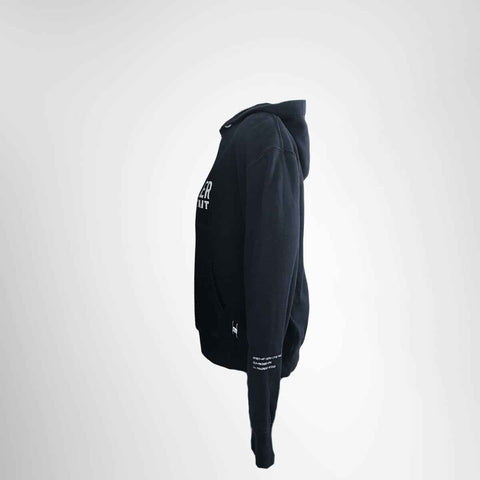 Moncler Genius x FRGMT Hiroshi Fujiwara Logo Tape Hoodie – Black, Size XL