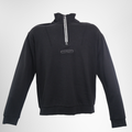 Moncler Half-Zip Cotton Mock-Neck Sweatshirt – Pre-Owned Luxury Brand Apparel – Antonio & Co Front Page