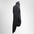 Moncler Half-Zip Cotton Mock-Neck Sweatshirt – Pre-Owned Luxury Brand Apparel – Antonio & Co Side View 2