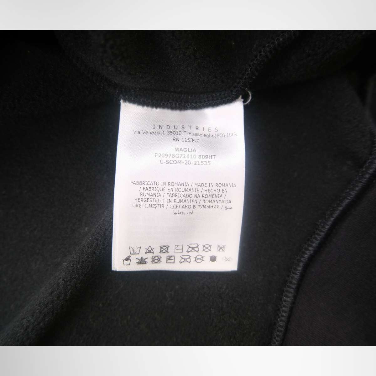 Moncler Logo Hoodie – Pre-Owned Luxury Brand Apparel – Antonio & Co Tag 2
