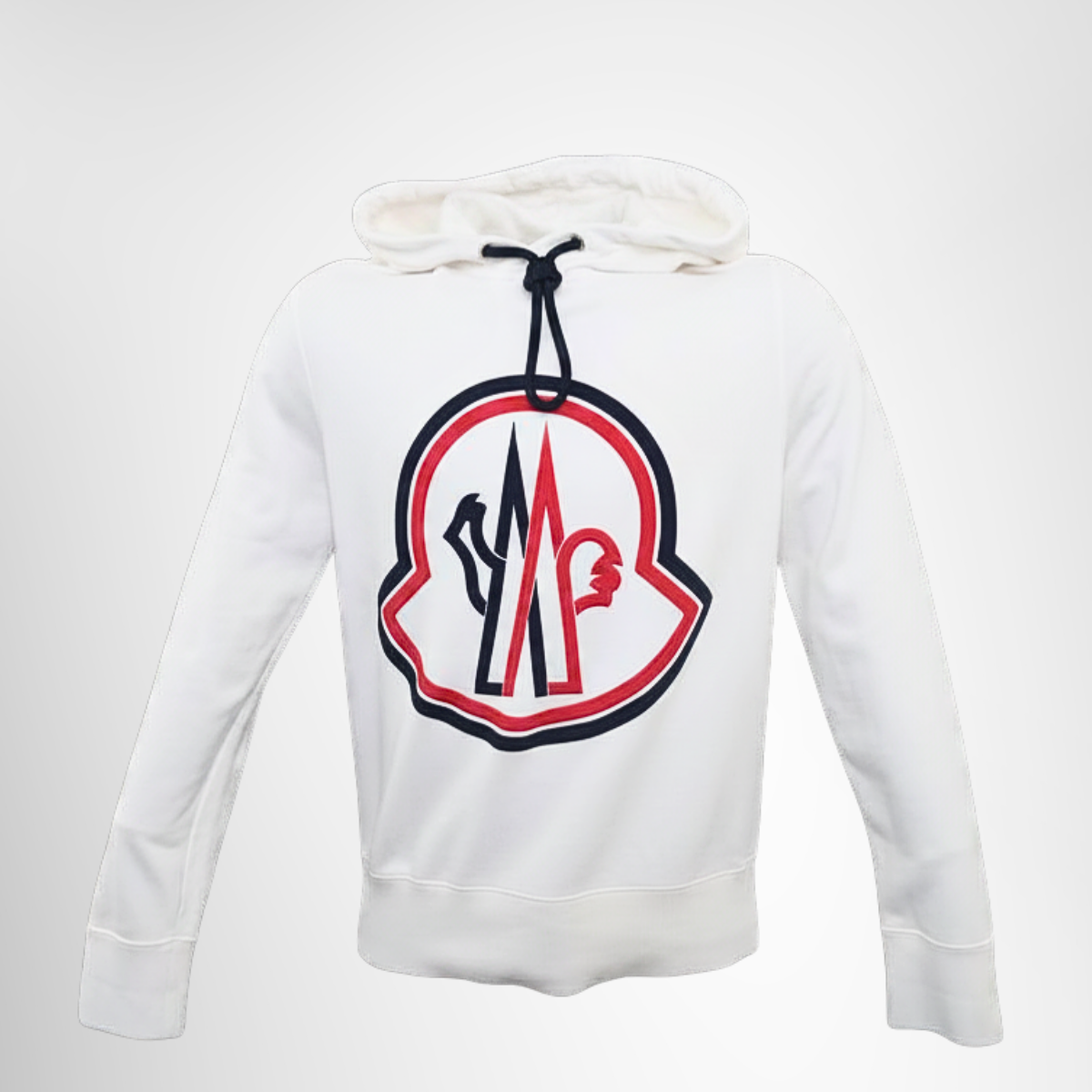Moncler White Hoodie – Pre-Owned Luxury Apparel – Antonio & Co Front Page