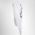 Moncler White Hoodie – Pre-Owned Luxury Apparel – Antonio & Co Side View 