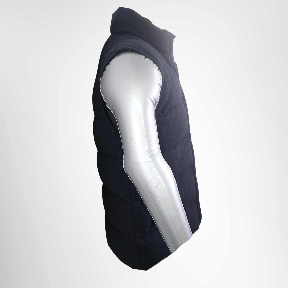 Moncler Down Vest – Pre-Owned Luxury Brand Apparel – Antonio & Co SIde View 