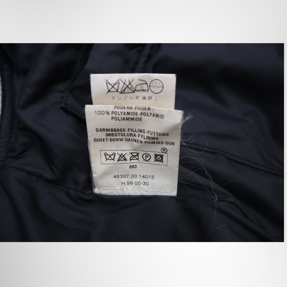 Moncler Down Vest – Pre-Owned Luxury Brand Apparel – Antonio & Co Tag 4