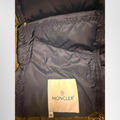 Moncler Preowned Luxury Jacket Karak Jacket Dark Green Tag View