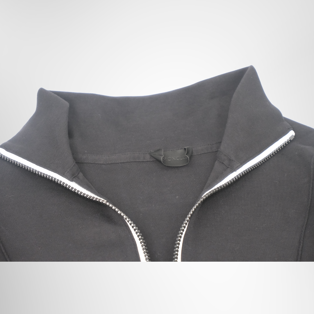 Moncler Preowned Luxury Zip Sweater Apparel Collar - Antonio & Co.