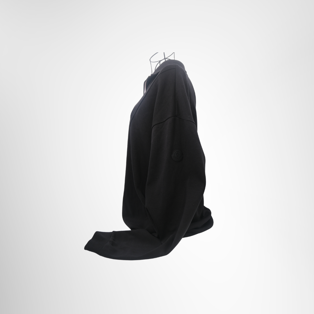 Moncler Preowned Luxury Zip Sweater Apparel Side View2 - Antonio & Co.