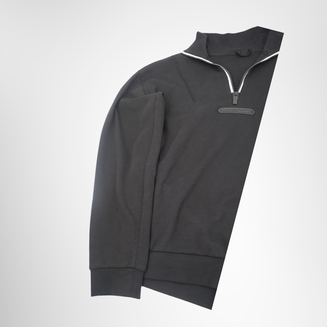 Moncler Preowned Luxury Zip Sweater Apparel Sleeve3 - Antonio & Co.