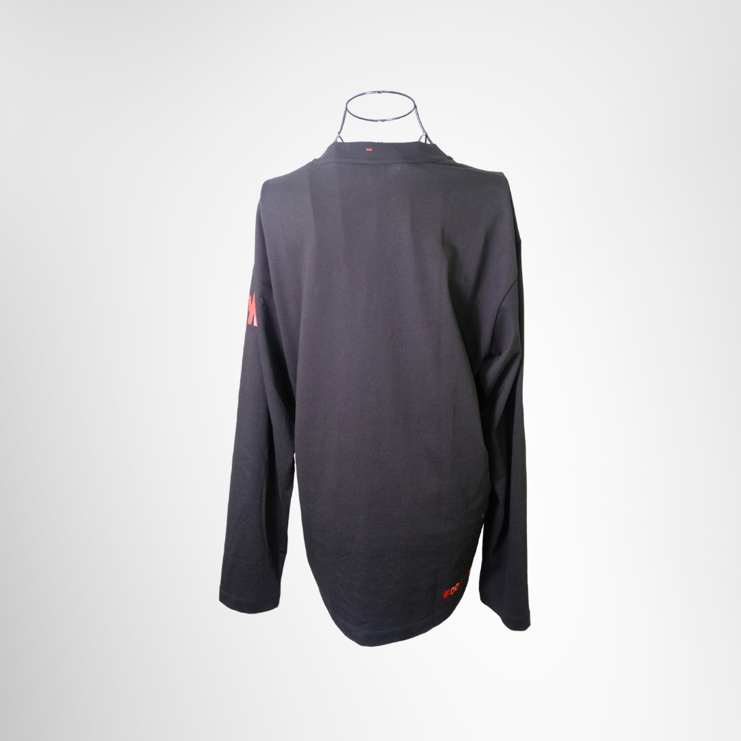Moncler Yellow Logo Long Sleeve Size Medium – Pre-Owned Luxury Apparel – Antonio & Co – Back View