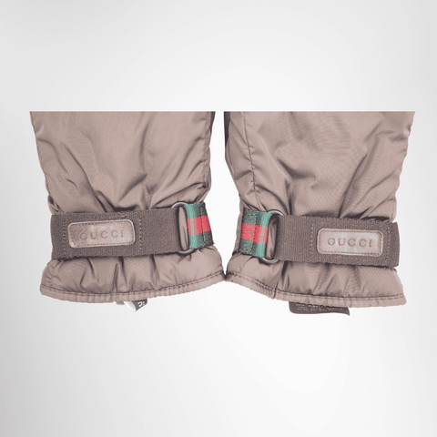 Gucci Nylon Winter Gloves