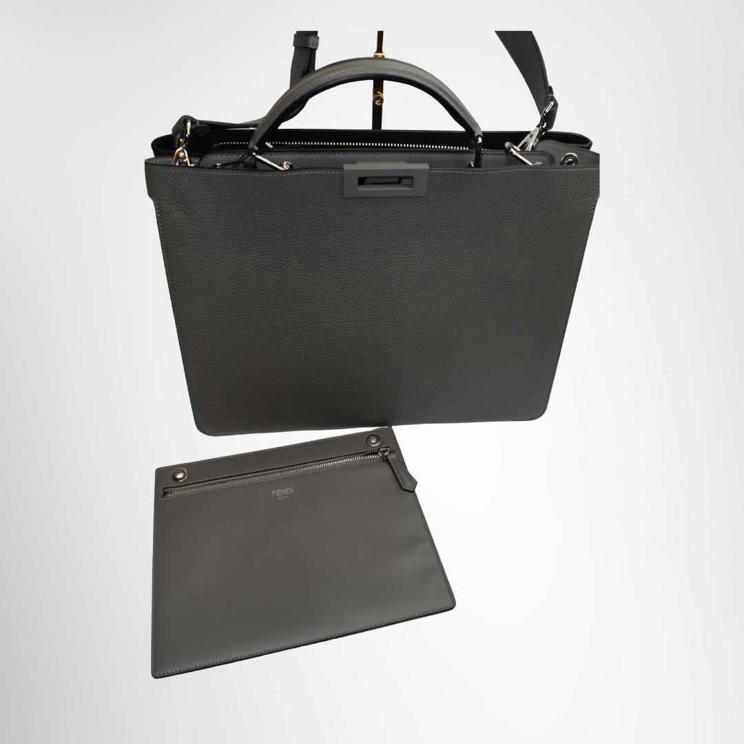 Peekaboo ISeeU medium Satchel Bag Front View - Antonio & Co.