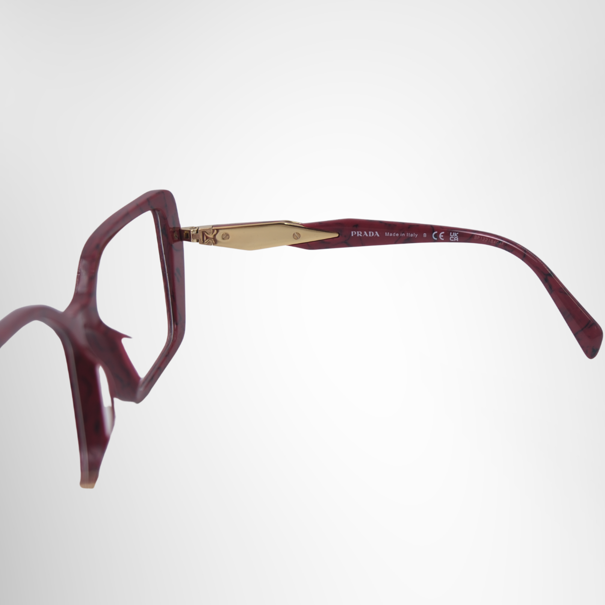 Garnet Burgundy Cat Eye Prescription Glasses