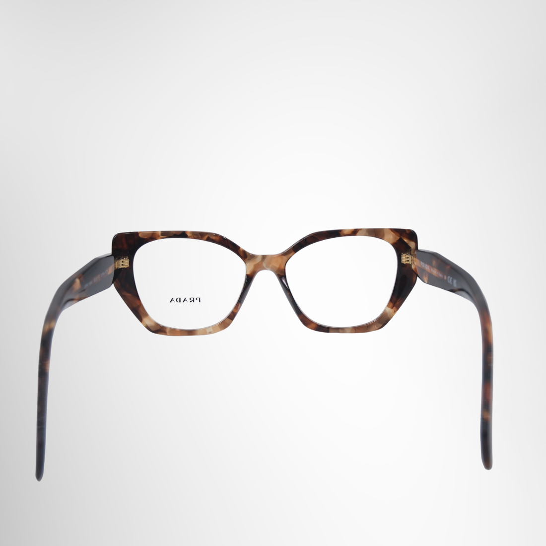 Prada Caramel Tortoise PR 18WV Prescription Glasses – Pre-Owned Luxury Brand Eyewear – Antonio & Co Front Page