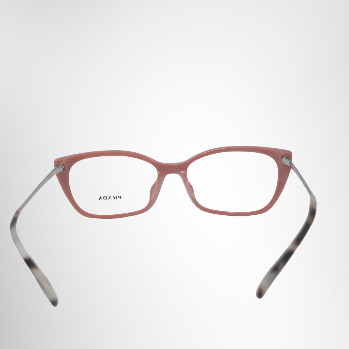 Prada Cat Eye Plastic VPR 14X Prescription Glasses – Pre-Owned Luxury Eyewear – Antonio & Co Back View