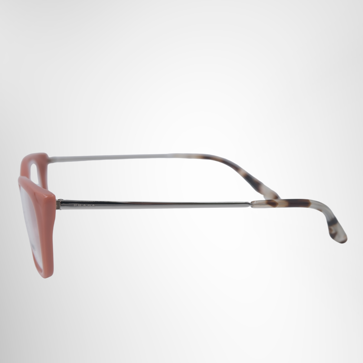 Prada Cat Eye Plastic VPR 14X Prescription Glasses – Pre-Owned Luxury Eyewear – Antonio & Co Side Exterior View