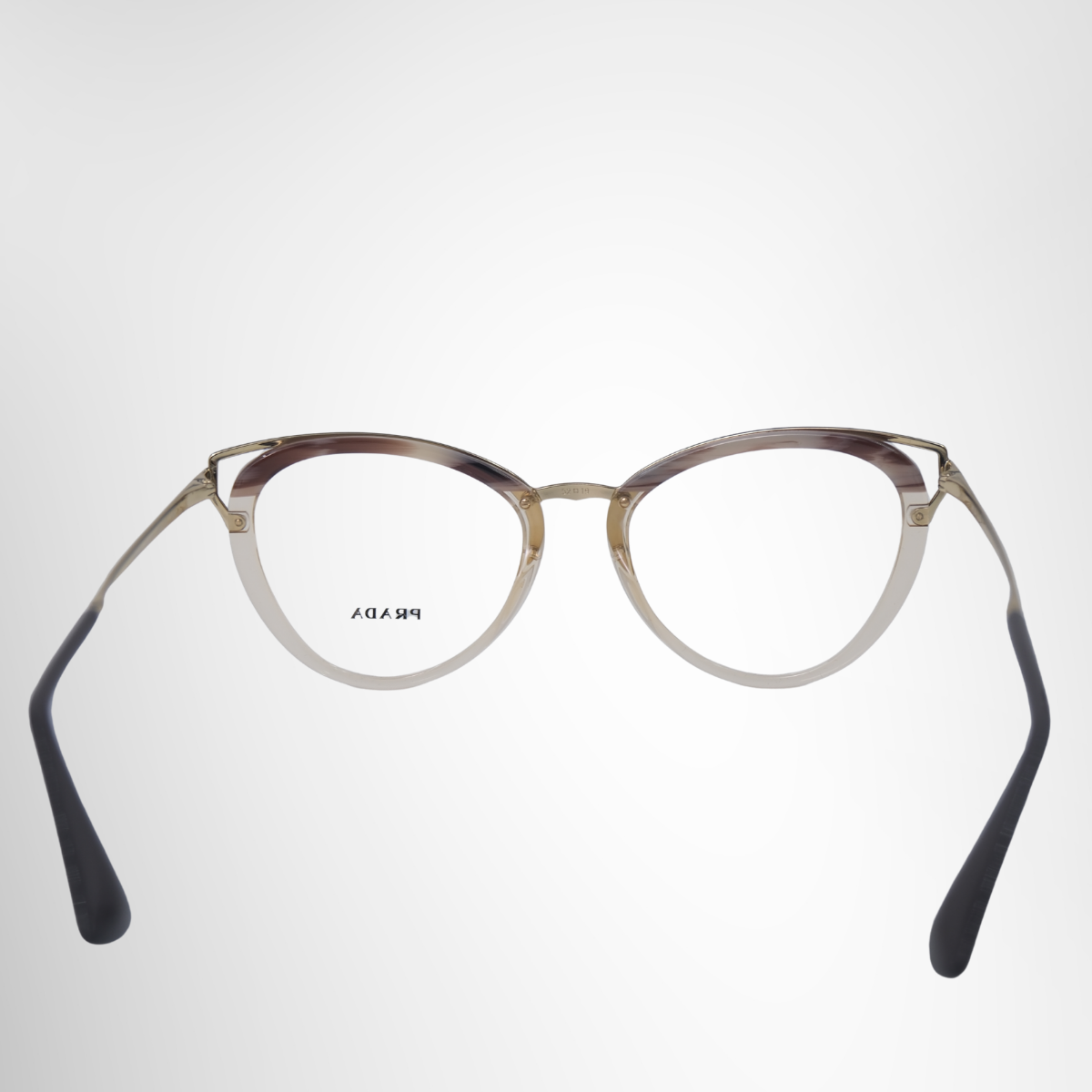 Prada Catwalk PR 53UV Prescription Glasses – Pre-Owned Luxury Brand Eyewear – Antonio & Co Back View