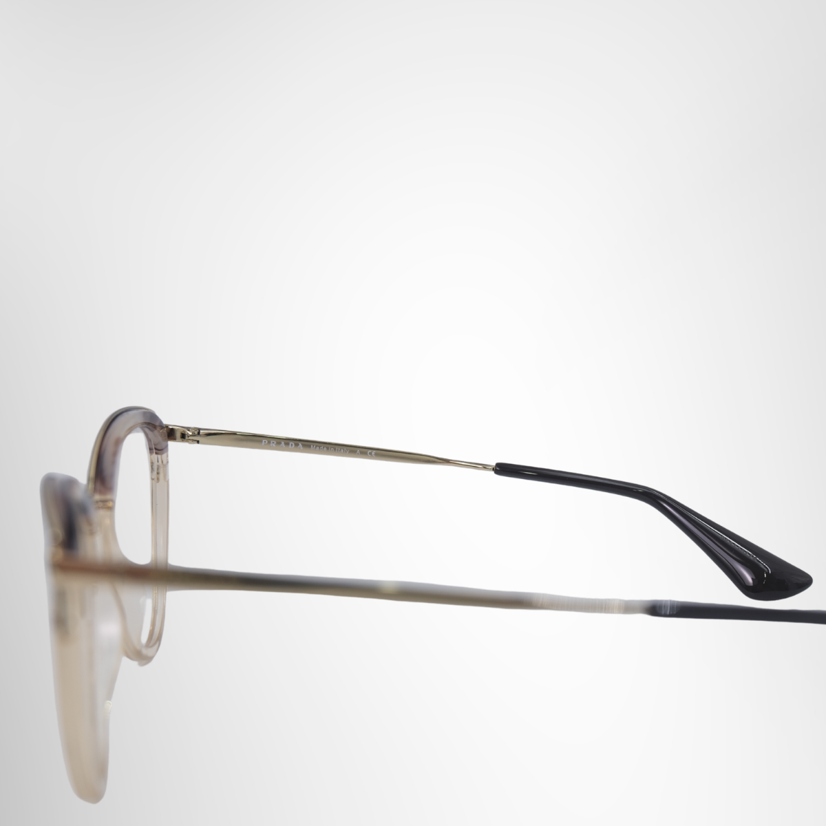 Prada Catwalk PR 53UV Prescription Glasses – Pre-Owned Luxury Brand Eyewear – Antonio & Co Right Interior View