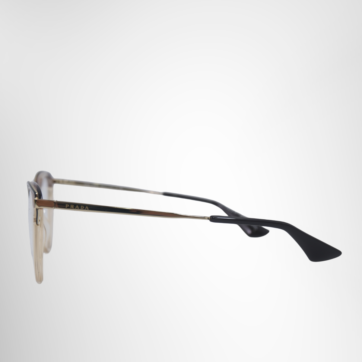 Prada Catwalk PR 53UV Prescription Glasses – Pre-Owned Luxury Brand Eyewear – Antonio & Co Side Exterior View