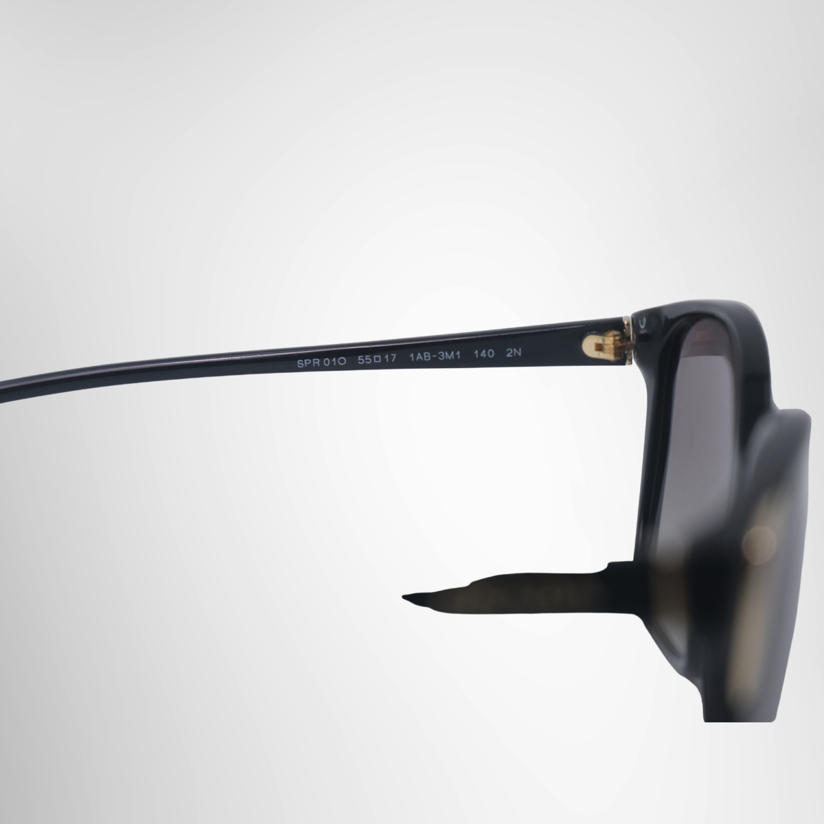 Prada Conceptual Square Sunglasses – Pre-Owned Luxury Sunglasses – Antonio & Co Left Interior View