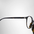 Prada Dark Havana Tortoise Prescription Glasses – Pre-Owned Luxury Brand Eyewear – Antonio & Co Left Interior View