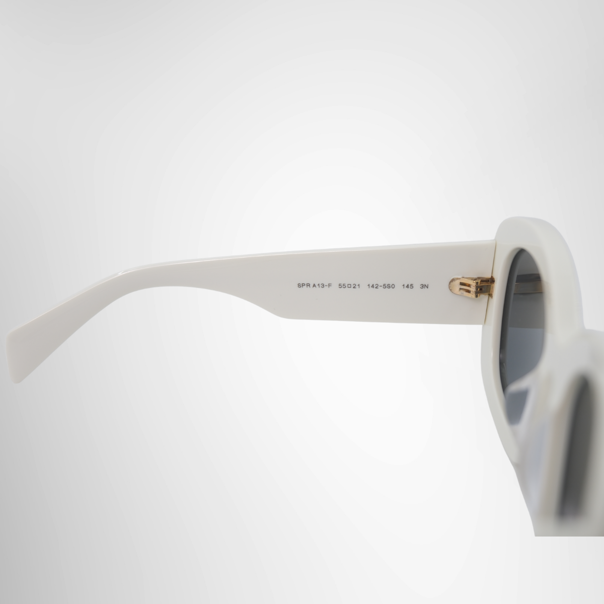 Prada PR A13S Sunglasses – Pre-Owned Luxury Sunglasses – Antonio & Co Left Interior View
