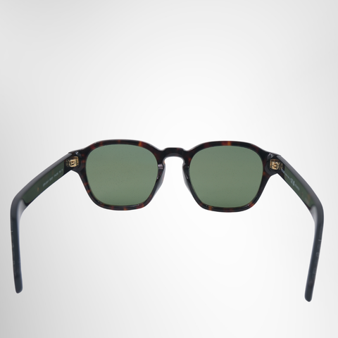 Prada Radica Tortoise Polarized Green Sunglasses – Pre-Owned Luxury Brand Sunglasses – Antonio & Co Back View
