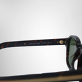 Prada Radica Tortoise Polarized Green Sunglasses – Pre-Owned Luxury Brand Sunglasses – Antonio & Co Left Interior View