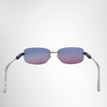 Prada Rectangular Rimless Metal Sunglasses – Pre-Owned Luxury Sunglasses – Antonio & Co Back View