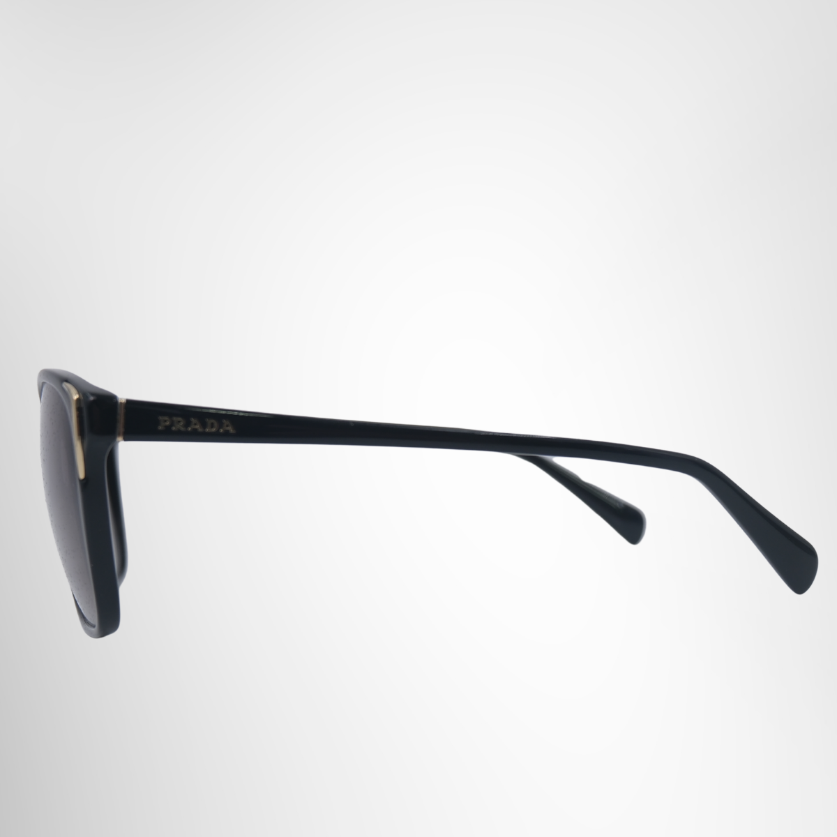 Prada Conceptual Square Sunglasses – Pre-Owned Luxury Sunglasses – Antonio & Co Side Exterior View